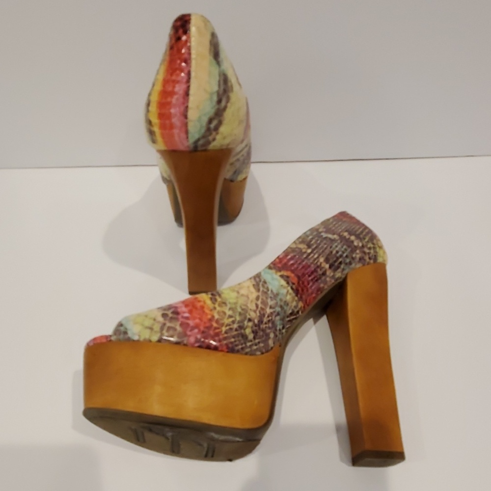 Zigisoho Multicolored Jaclyn Platforms - image 3